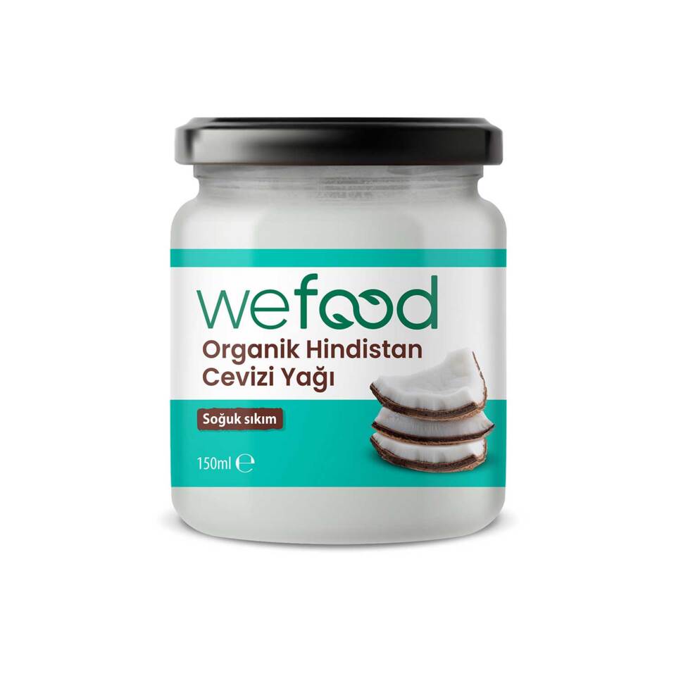 WEFOOD ORG. HİNDİSTAN CEVİZİ YAĞI 150 ML